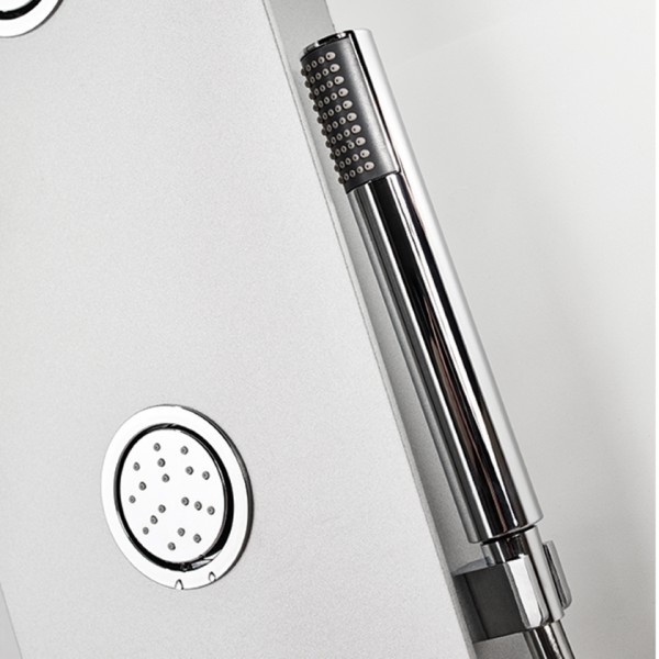 Στήλη Ντους-Υδρομασάζ Icos Lete Satin