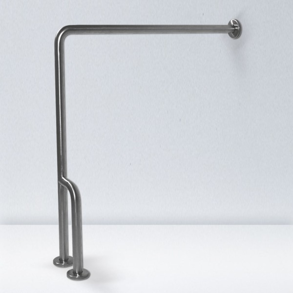Μπάρα τοίχου-δαπέδου δεξιά Inox