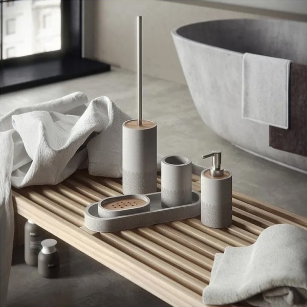 Σαπουνοθήκη Afrodite Grey Gedy