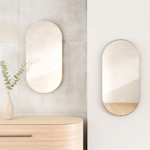 Καθρέπτης Hubba Mirror Brass 45x91cm Umbra 1023468-104