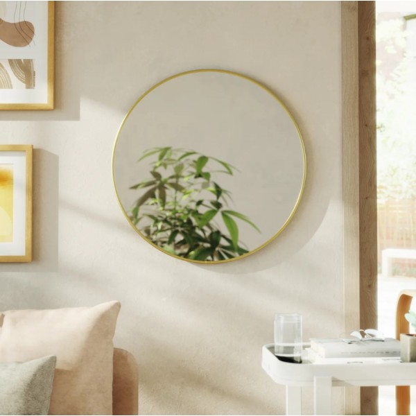 Καθρέπτης Hubba Mirror Brass Ø86.3 cm Umbra
