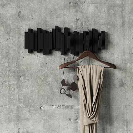 Κρεμάστρα τοίχου Sticks multi hook black Umbra