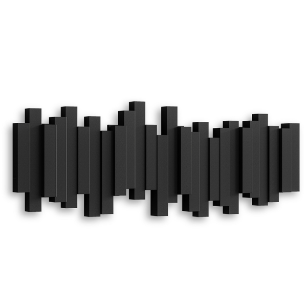 Κρεμάστρα τοίχου Sticks multi hook black Umbra