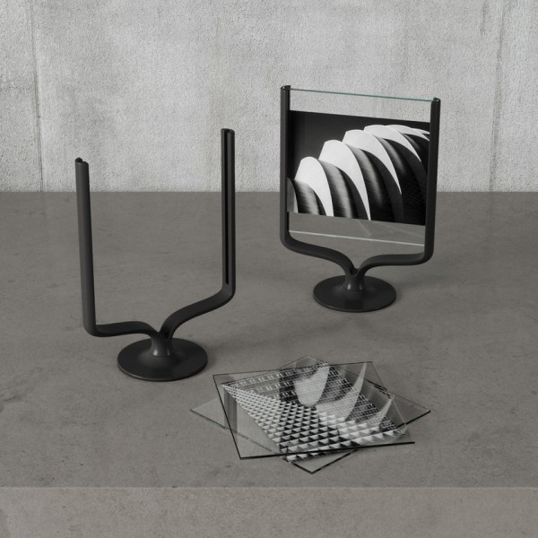 Κορνίζα Wishbone Μαύρη 13x18 cm Umbra