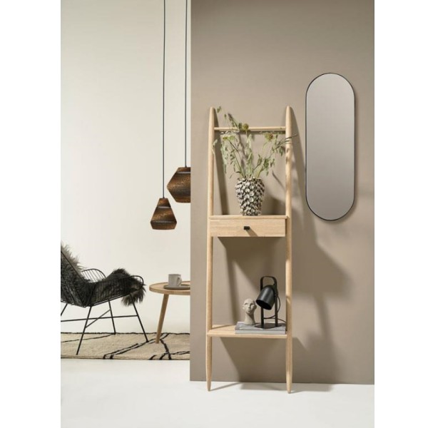 Ραφιέρα Τοίχου Με Συρτάρι 12583