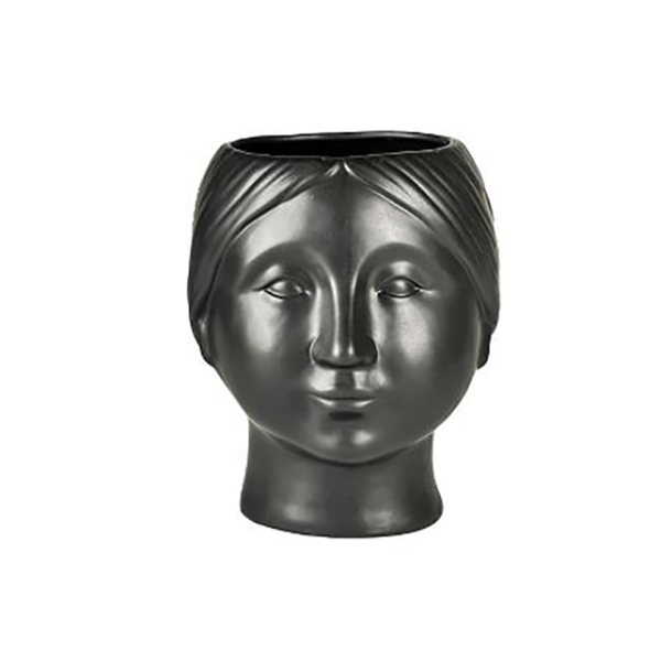 Διακοσμητικο πήλινο βάζο Haga 14302 19.5x17.8x21.3 Cm