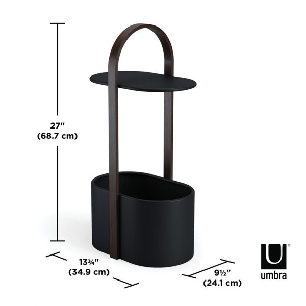 Τραπεζάκι / Αποθηκευτικός χώρος Bellwood Black-Walnut Umbra