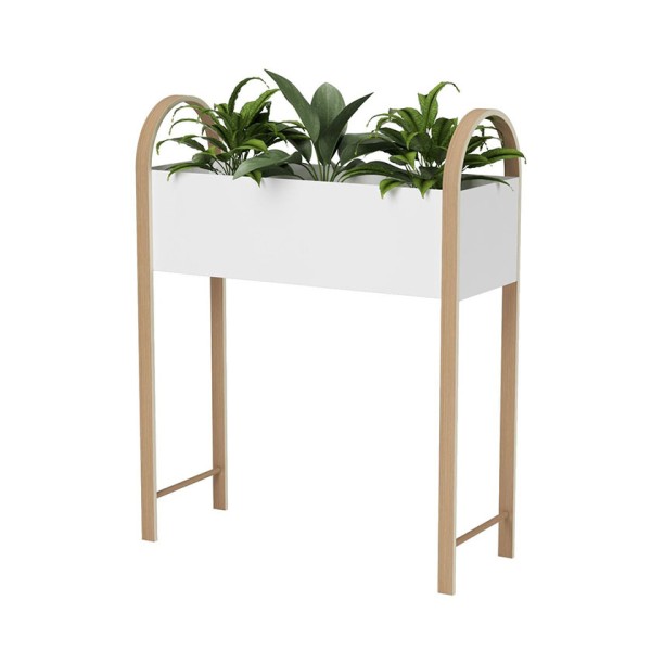 Ζαρντινιέρα με ξύλινη βάση Bellwood Storage Planter Umbra