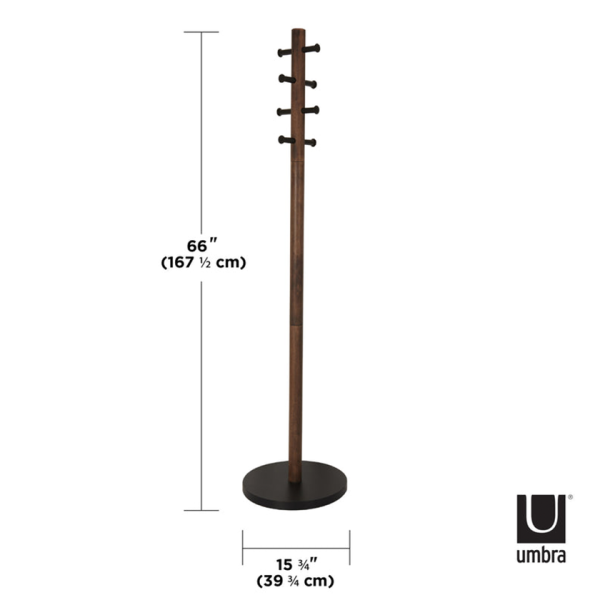 Κρεμάστρα Pillar Black-Walnut  Umbra