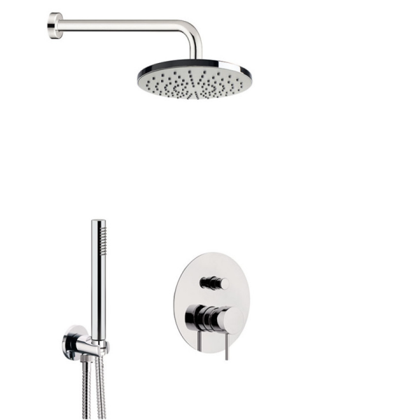 Σετ εντοιχισμού ντους Mariani Next Chrome 17BNS