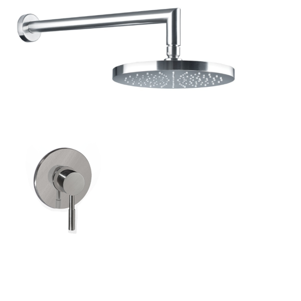 Σετ Εντοιχισμού Ντους Inox LaTorre 