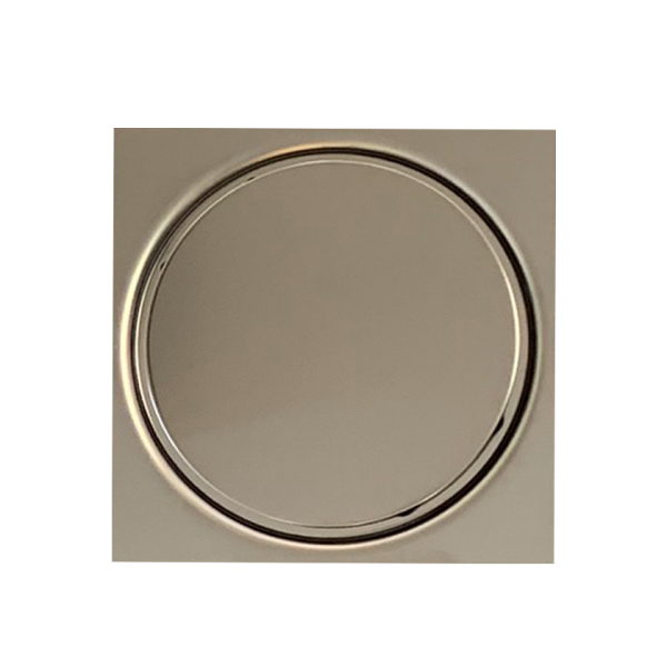 Σιφόνι δαπέδου Griglia Chrome