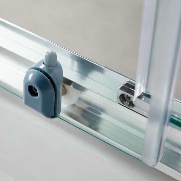 Καμπίνα Τετράγωνη Διάφανη New Tema 90x90cm