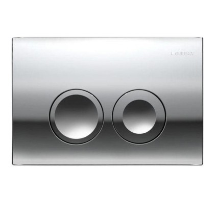 Πλακέτα Delta 21 Χρωμέ γυαλιστερό Geberit