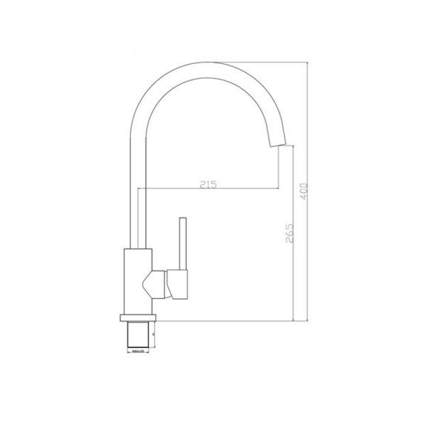 Μπαταρία νεροχύτη ανοξείδωτη Steel