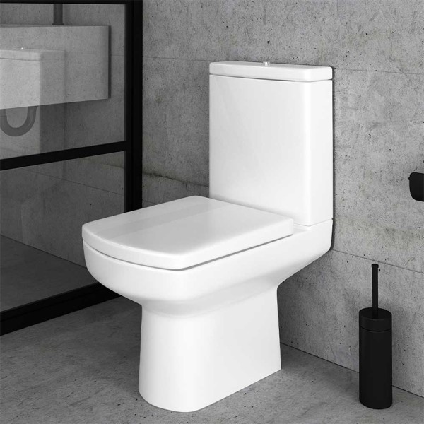 Λεκάνη με καζανάκι Nero