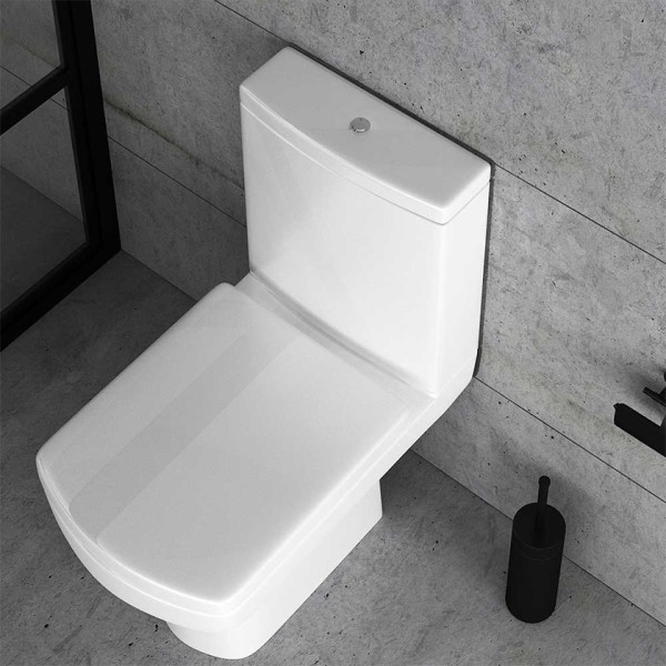 Λεκάνη με καζανάκι Nero