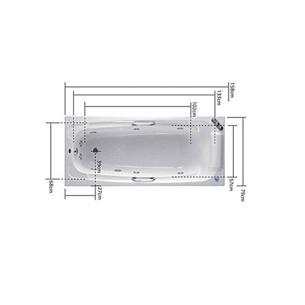 Μπανιέρα Vergina 