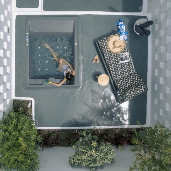 Mini πισίνα Spa Queen