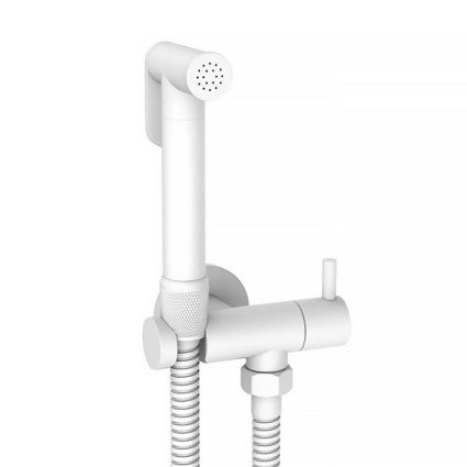 Ντουζάκι Μπιντέ Round White Interflex 