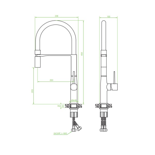 Μπαταρία νεροχύτη Pola
