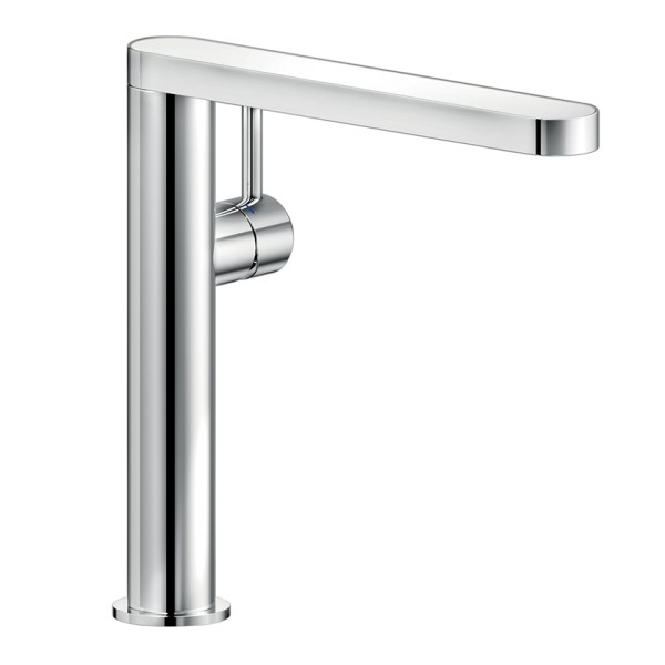 Μπαταρία νεροχύτη Match Chrome-White