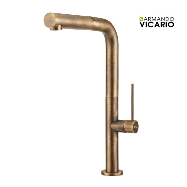 Μπαταρία νεροχύτη Tozo Antique Brass 