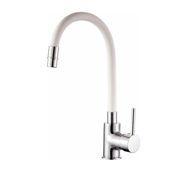 Μπαταρία νεροχύτη Creta Flexi white MXCU00FLCBL