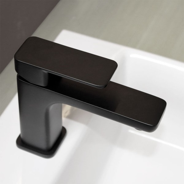 Μπαταρία νιπτήρος Quadra Black Matt 144310