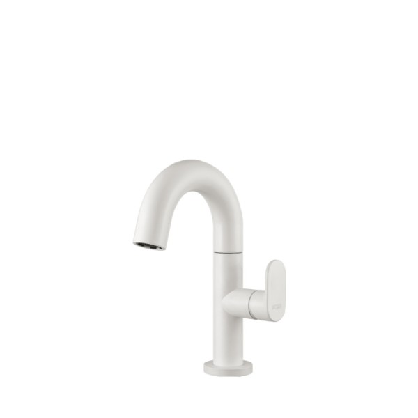 Μπαταρία νιπτήρος κοντή Slim White Matt 500010-300