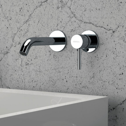 Μπαταρία Νιπτήρος Εντοιχισμού NEXT Chrome