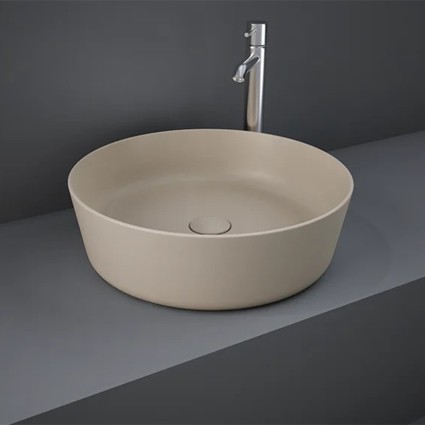 Νιπτήρας Feeling Round Cappuccino matt 42x42x13 cm 