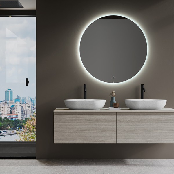 Νιπτήρας Skin Concrete White 35x55cm