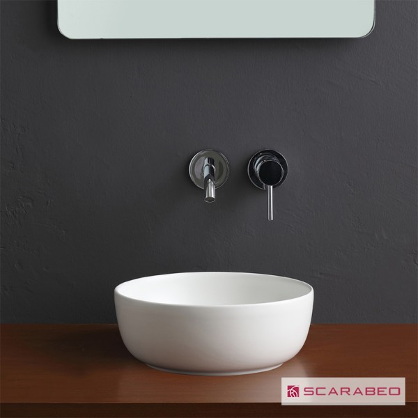 Νιπτήρας μπάνιου Glam Φ33cm Scarabeo 1808-301