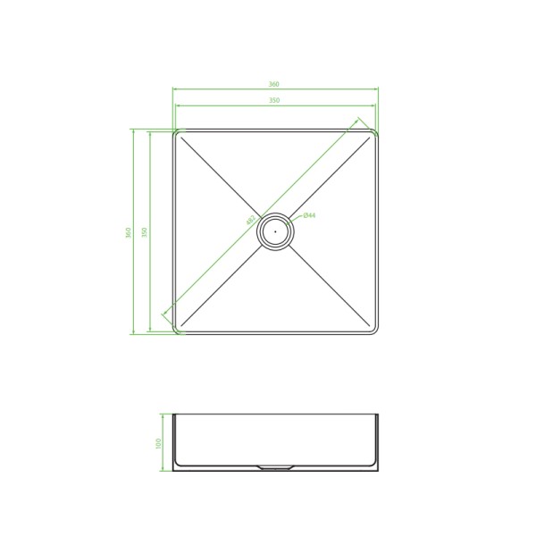 Νιπτήρας Pola Gold