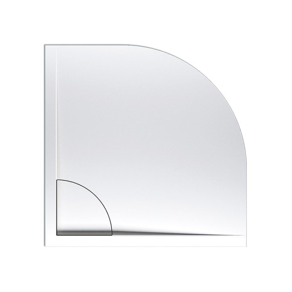 Ντουζιέρα Γωνιακή Flow 80x80