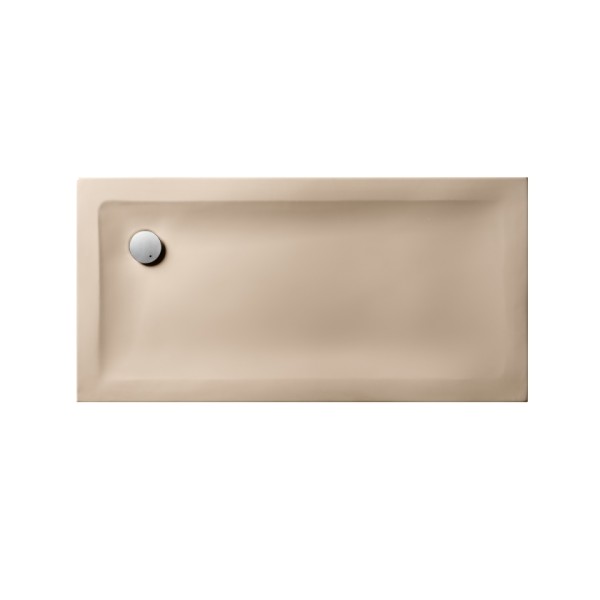 Ντουζιέρα παραλληλόγραμμη Slim beige