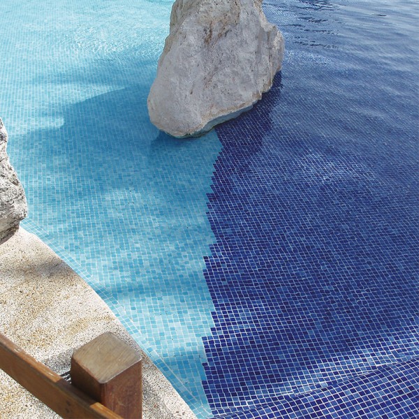 Ψηφίδα πισίνας Nieblas Azul