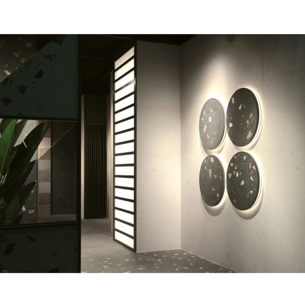 Πλακάκι μωσαϊκό Stracciatella Grafito 80x80 cm