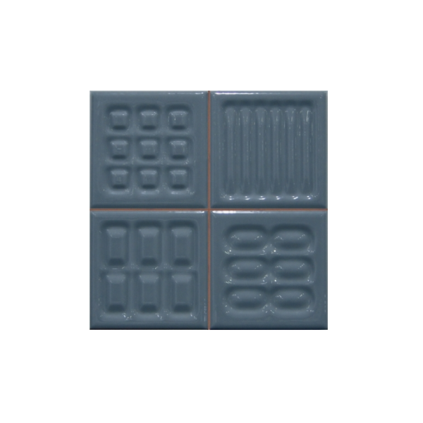 Πλακάκι Matrix link indigo 20x20 cm