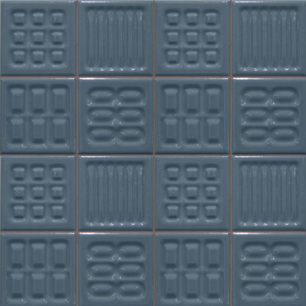 Πλακάκι Matrix link indigo 20x20 cm