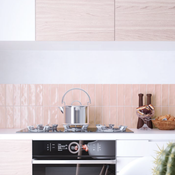 Πλακάκι Borgo Shine Pink 6.5x20 cm