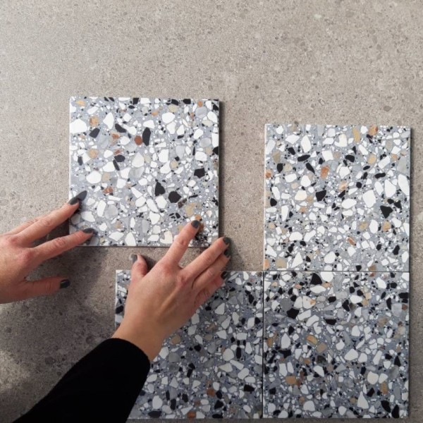 Πλακάκι Frammenti Azzurro Macro 20x20 cm