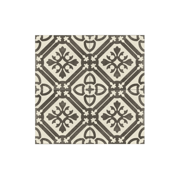 Πλακάκι Decoro P. Ducale B&W Sogg. B 20x20 cm