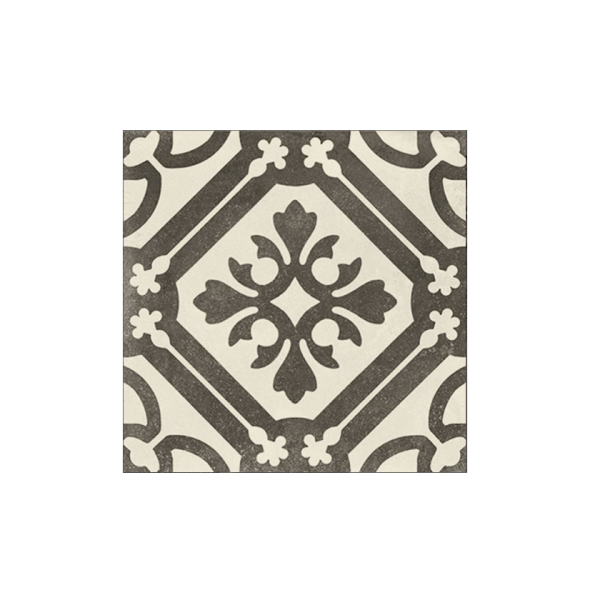 Πλακάκι Decoro P. Ducale B&W Sogg. B 20x20 cm