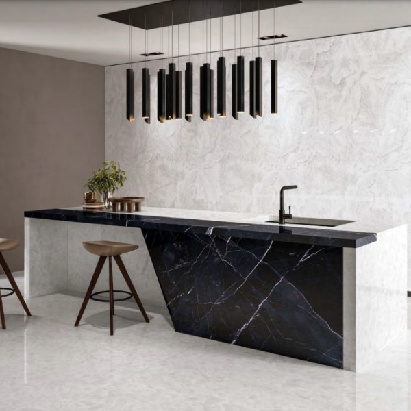 Πλακάκι Calacatta black 60x120 cm