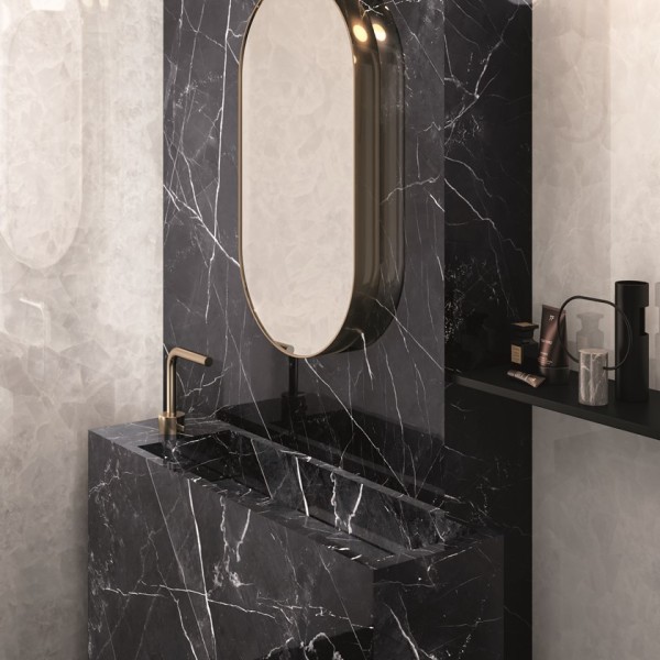 Πλακάκι Calacatta black 60x120 cm