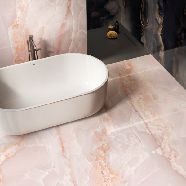 Πλακάκι Tele Di Marmo Onyx Pink γυαλιστερό 60x120 cm