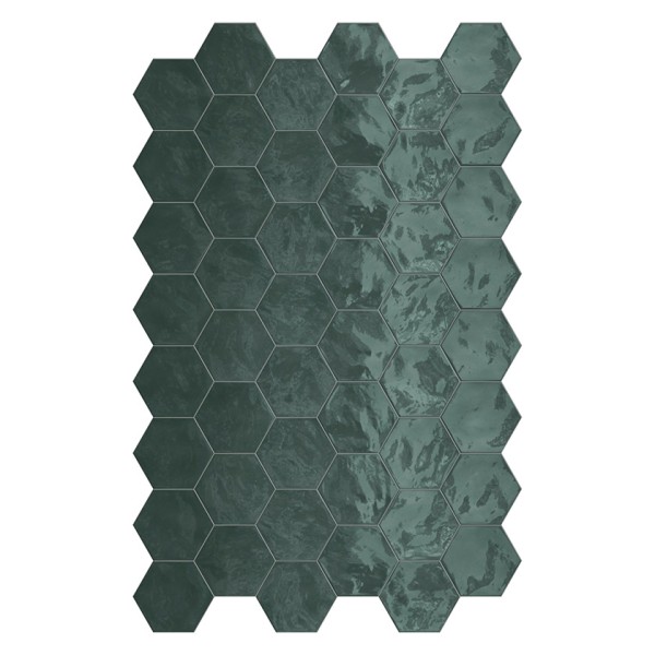 Πλακάκι Hexa green echo 17.5x15 cm