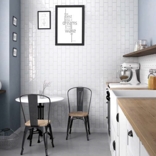 Πλακάκι Cottage White 7.5x30 cm